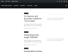 Tablet Screenshot of fakeshoredrive.com